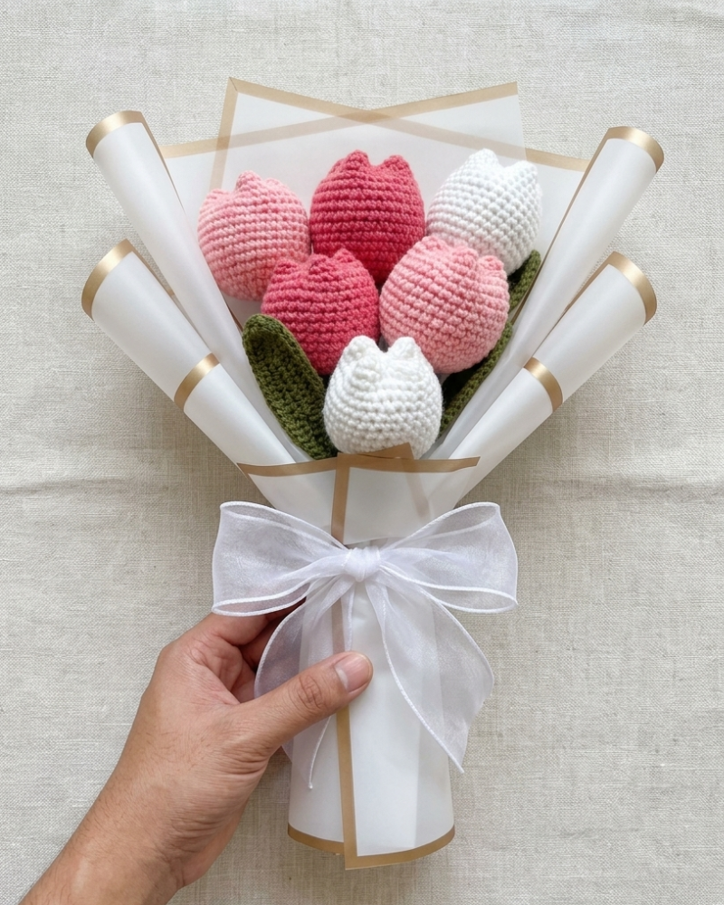 Pink Tulip Bouquet