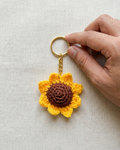 Smiley Sun Keychain